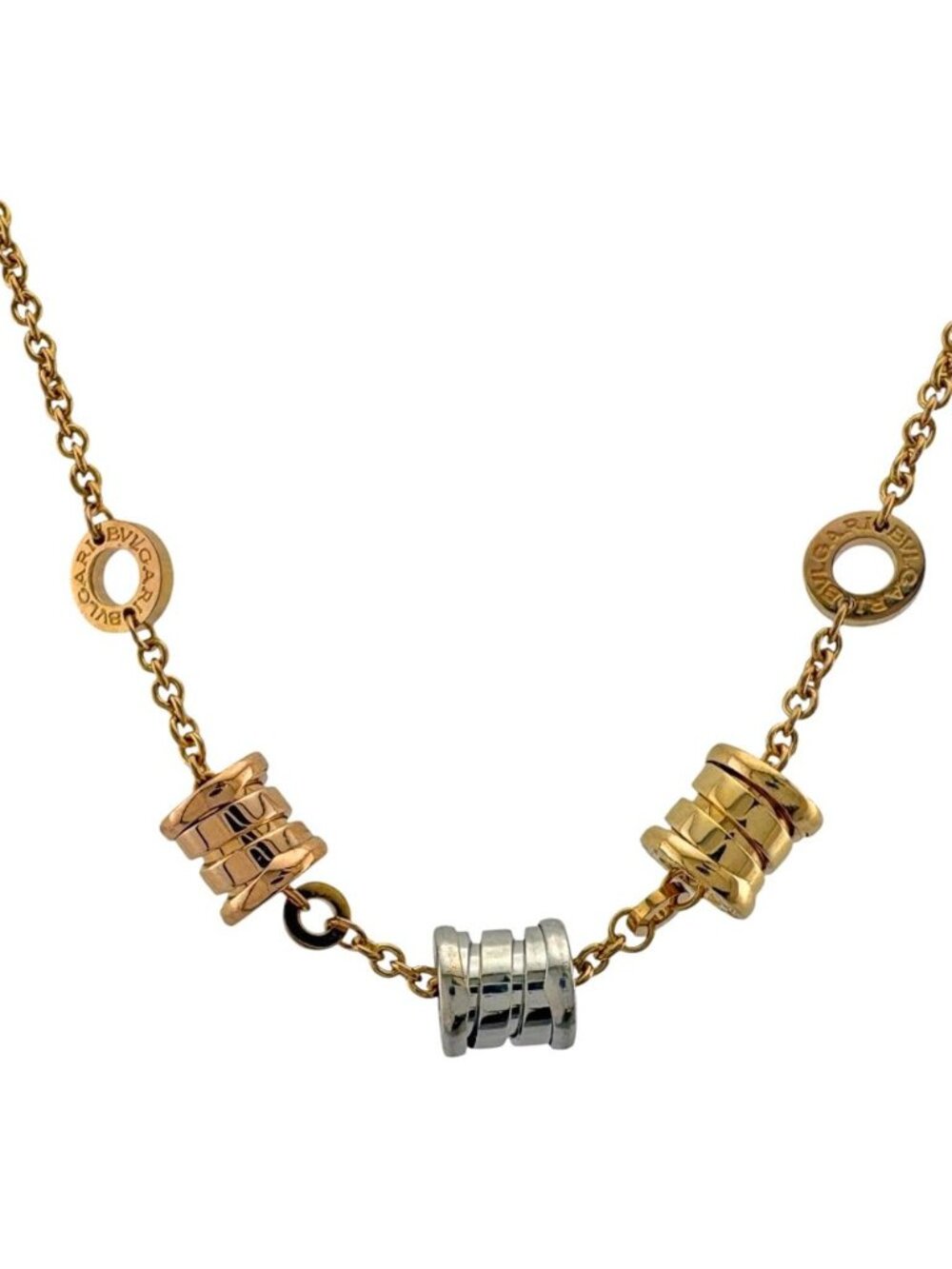 Bvlgari B.Zero1 Element Necklace 18k Yellow Gold